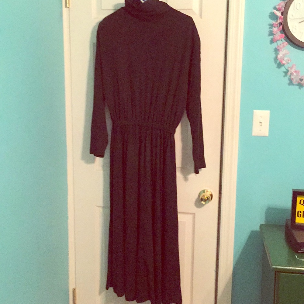 Vintage Turtleneck Dress